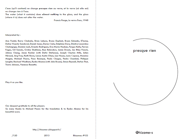 Presque Rien (compilation)