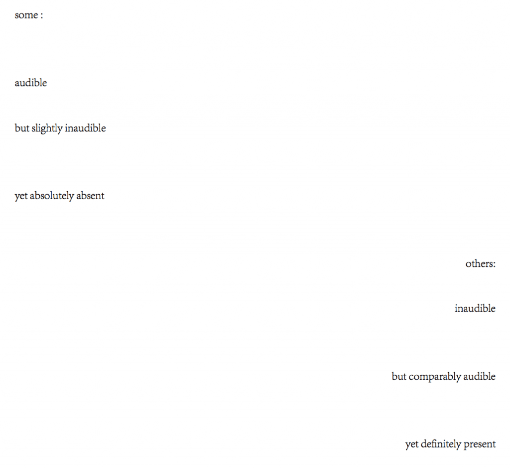 Controlled Indeterminacy in Text Scores (3) on Sound Expanse with Jennie Gottschalk