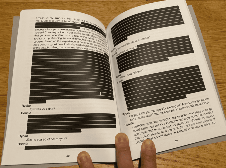 do you wanna know something about something? – conversations on Korean-ness : Bonnie Jones and Ryoko Akama : mumei 11